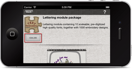 Buy Text module iPhone